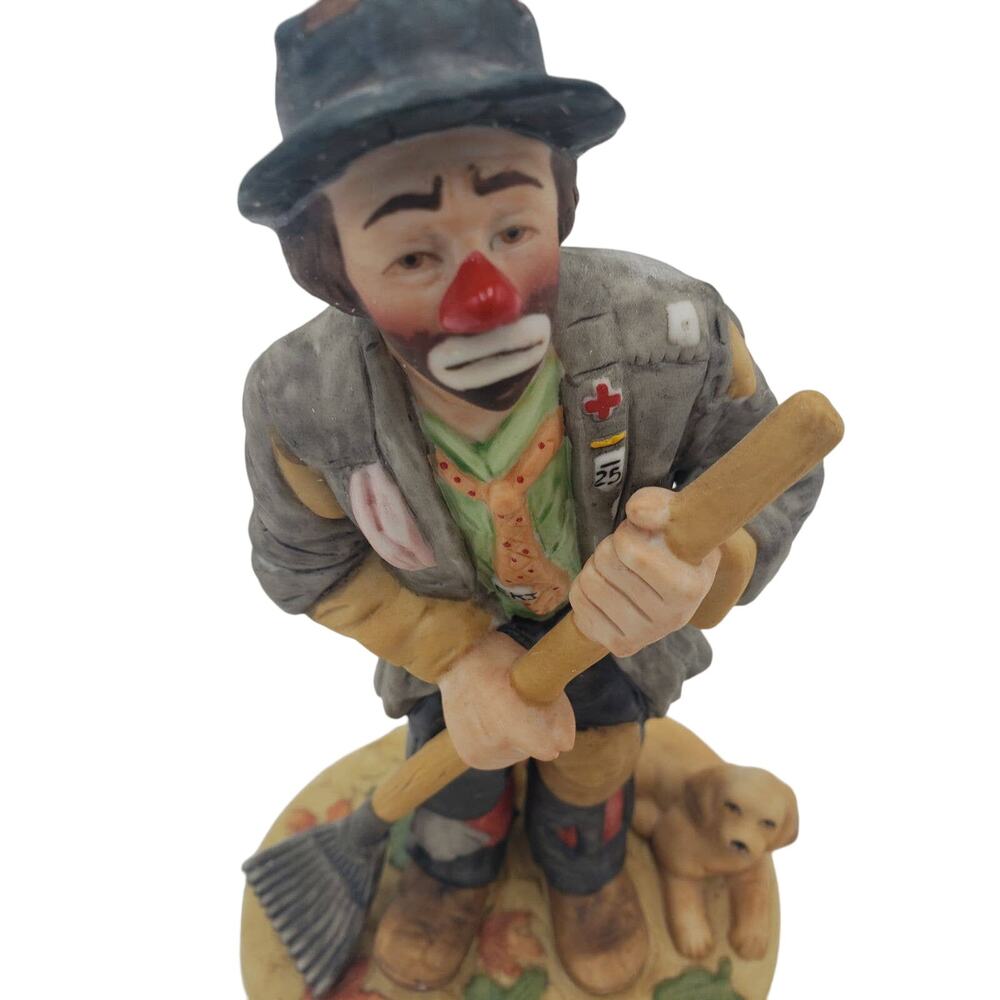 Flambro Emmett Kelly Jr 4 Season Collection Clown Figurine Autumn 9534 Limited